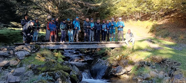 02 octobre : Le G1 au Lac Bleu depuis le Chiroulet