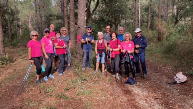 20 octobre : Marche Nordique Octobre Rose