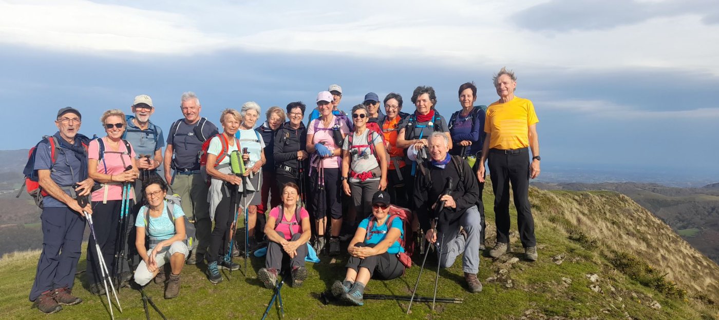 13 novembre : Le G3 à l'Azkua depuis Etxalar