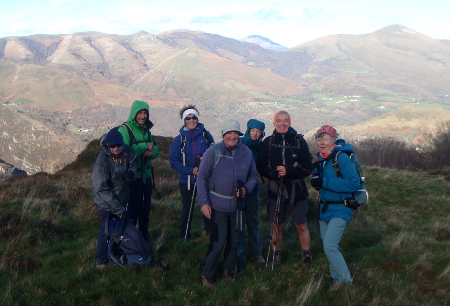 15 novembre : Direction Leizar Atheka depuis Gainekoleta pour le G2