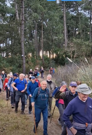 13 janvier : La marche forestière du Métro à Ondres