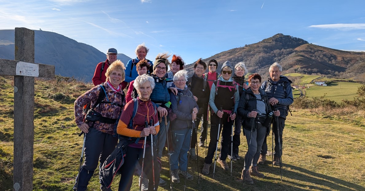 15 janvier : Le G4 à l'Atharri depuis Itxassou