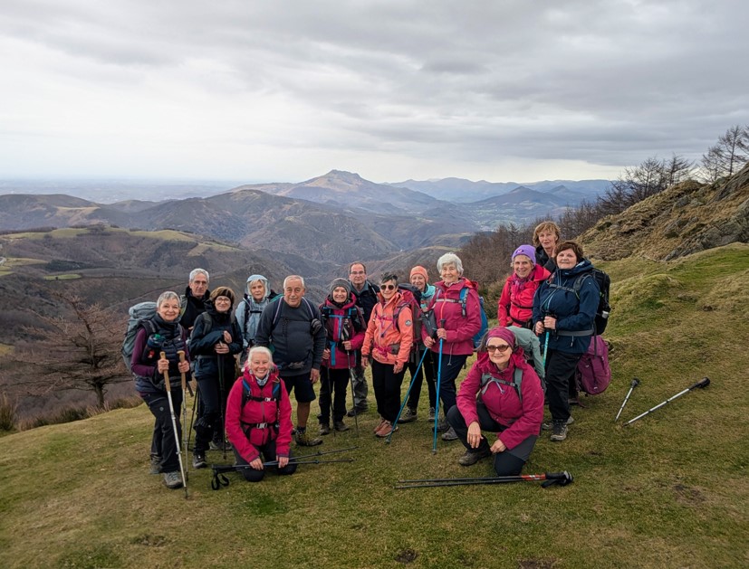 29 janvier : Le G2 et le G3 à l' Irumugarrieta depuis Erlaitz