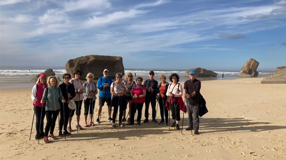 09 Mars : La Marche Nordique du Lundi sur la plage à Capbreton