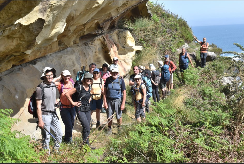 09 Avril : Le G2 dans la vallée des couleurs depuis le parc Martitxerreka